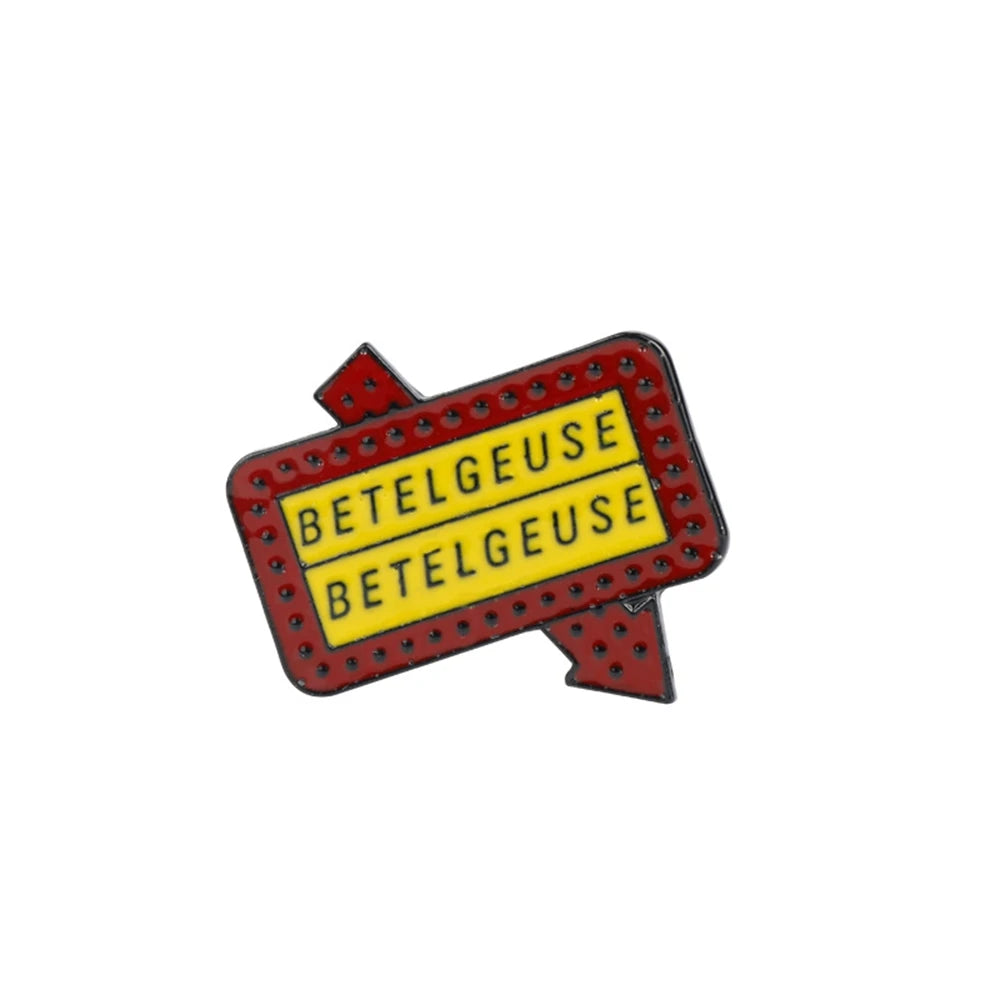 Beetlejuice Enamel Pins