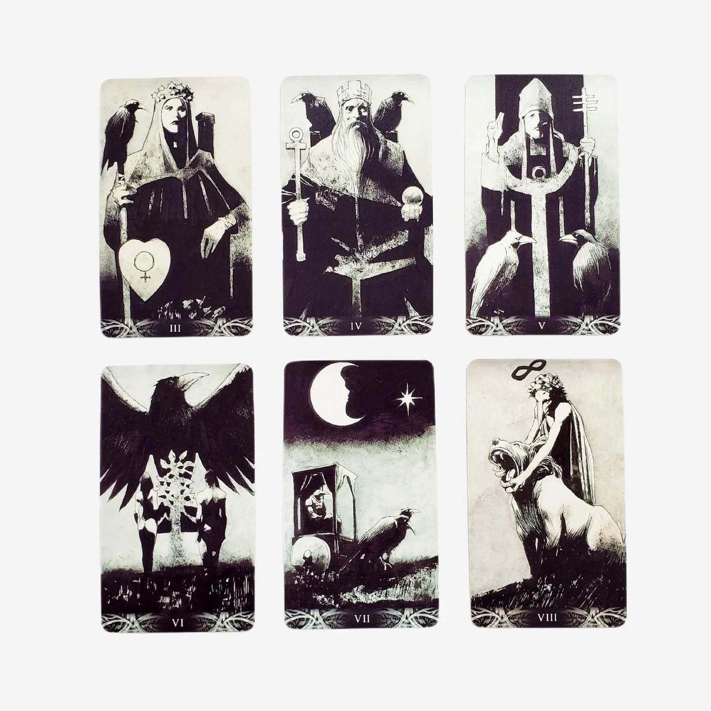 Dark Raven Tarot Cards