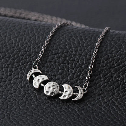 Celestial Moon Phases Choker