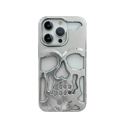 3D Hollow Skull Phone Case