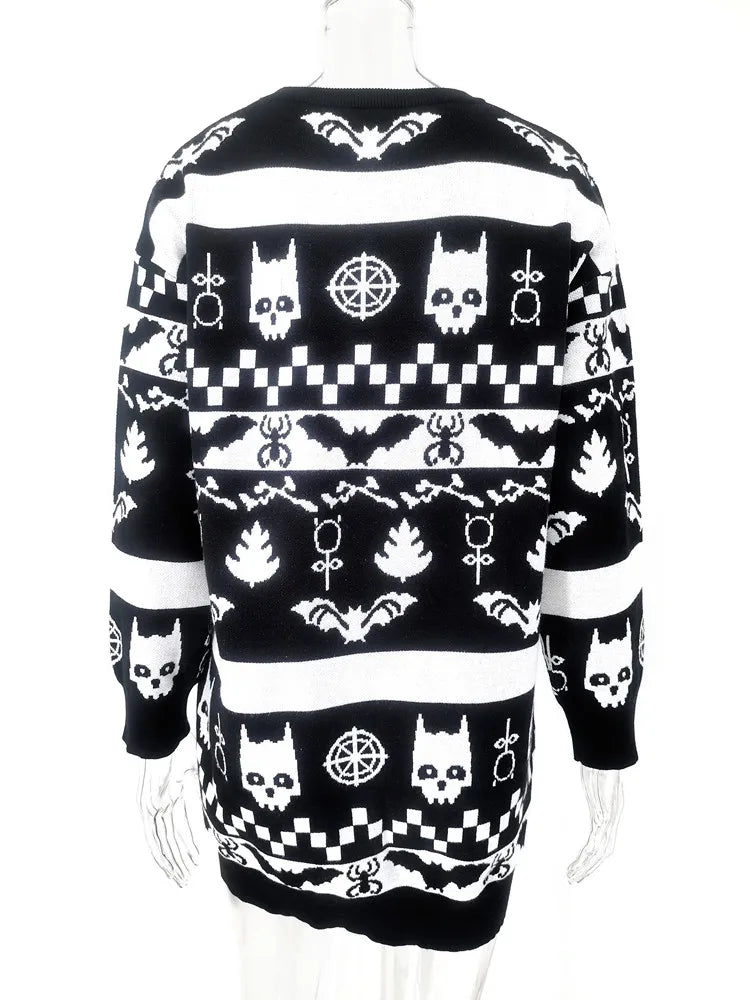 Dark Goth Xmas Sweater