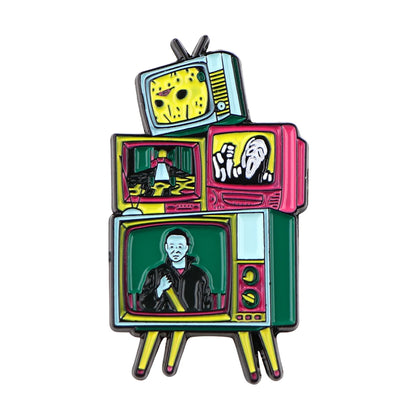 Horror Movie Enamel Pins