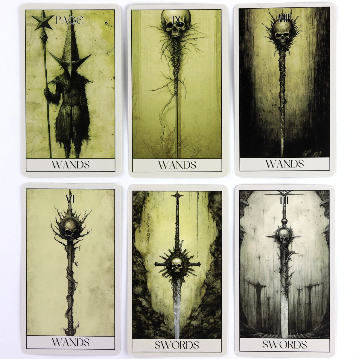 Horror Tarot Cards