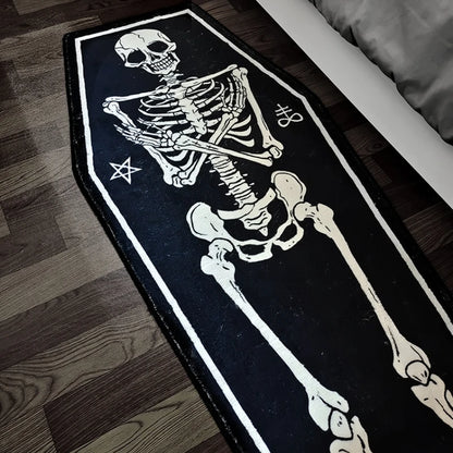 Eternal Sleep Coffin Rug