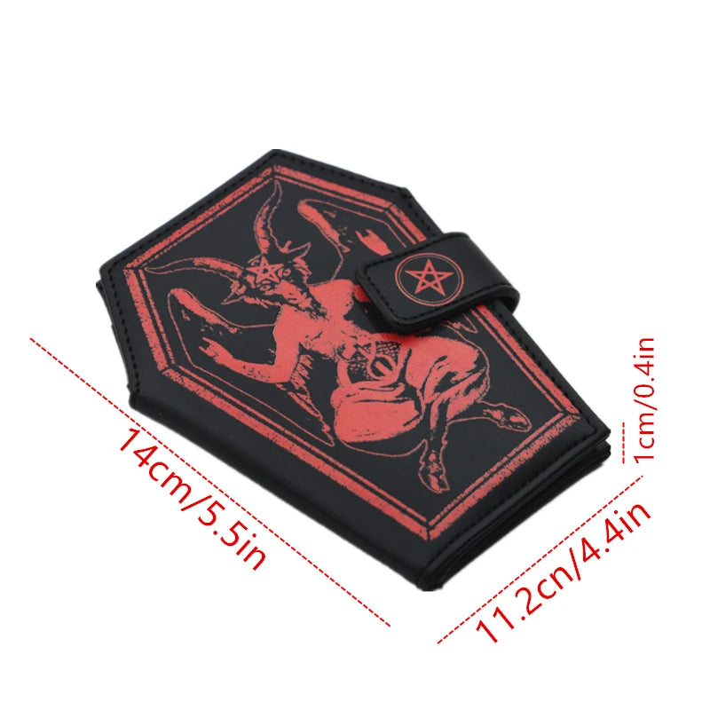 Baphomet Coffin Wallet