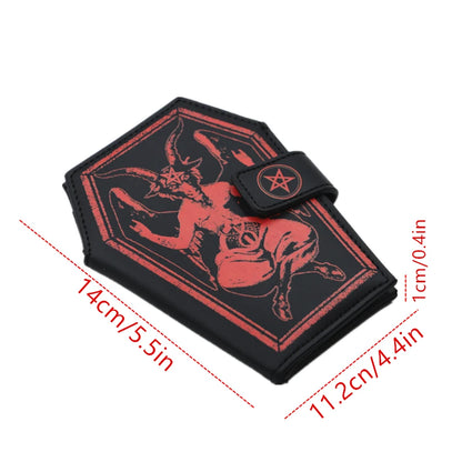 Baphomet Coffin Wallet