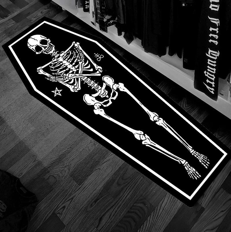 Eternal Sleep Coffin Rug