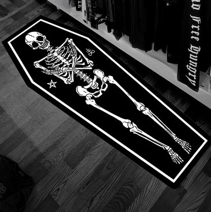 Eternal Sleep Coffin Rug