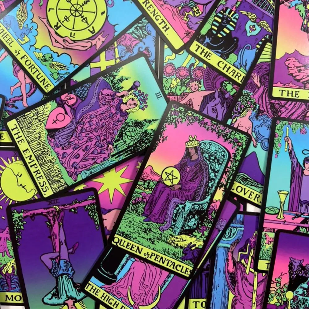 Neon Rider Tarot Cards