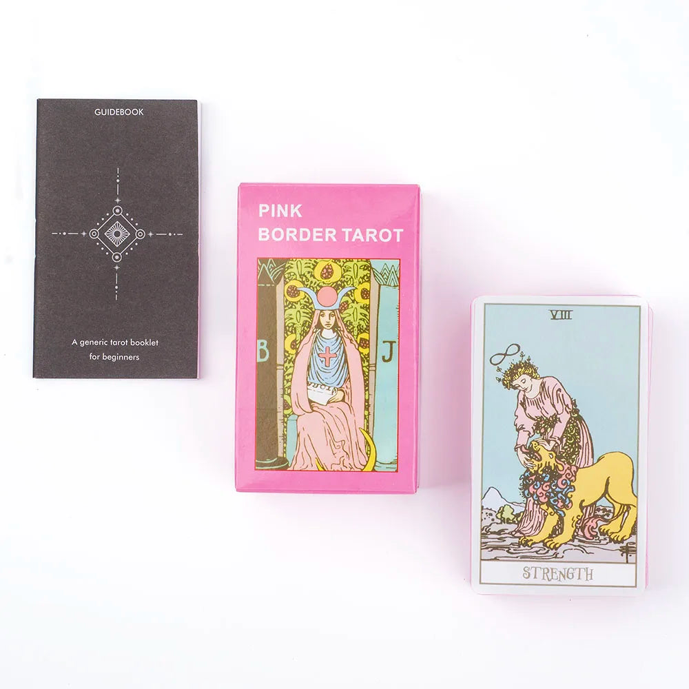 Pink Border Tarot Cards