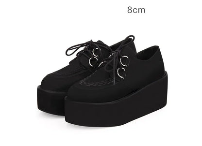 Goth Lolita Platform School Girl Shoes