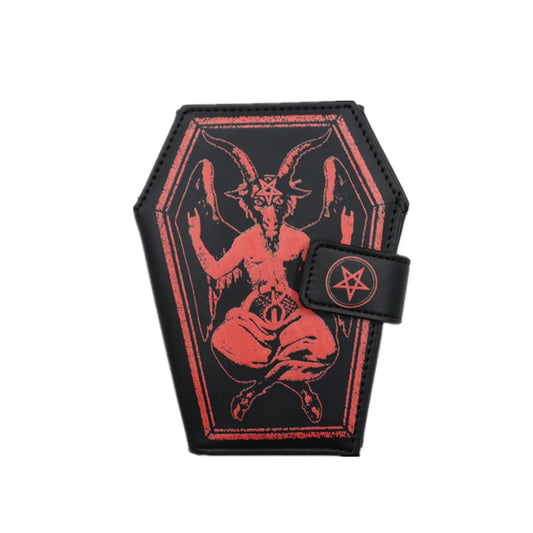 Baphomet Coffin Wallet