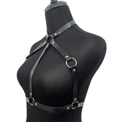 Ringed Punk Chest Harness