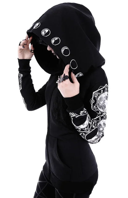 Moon Magic Zip Up Hoodie