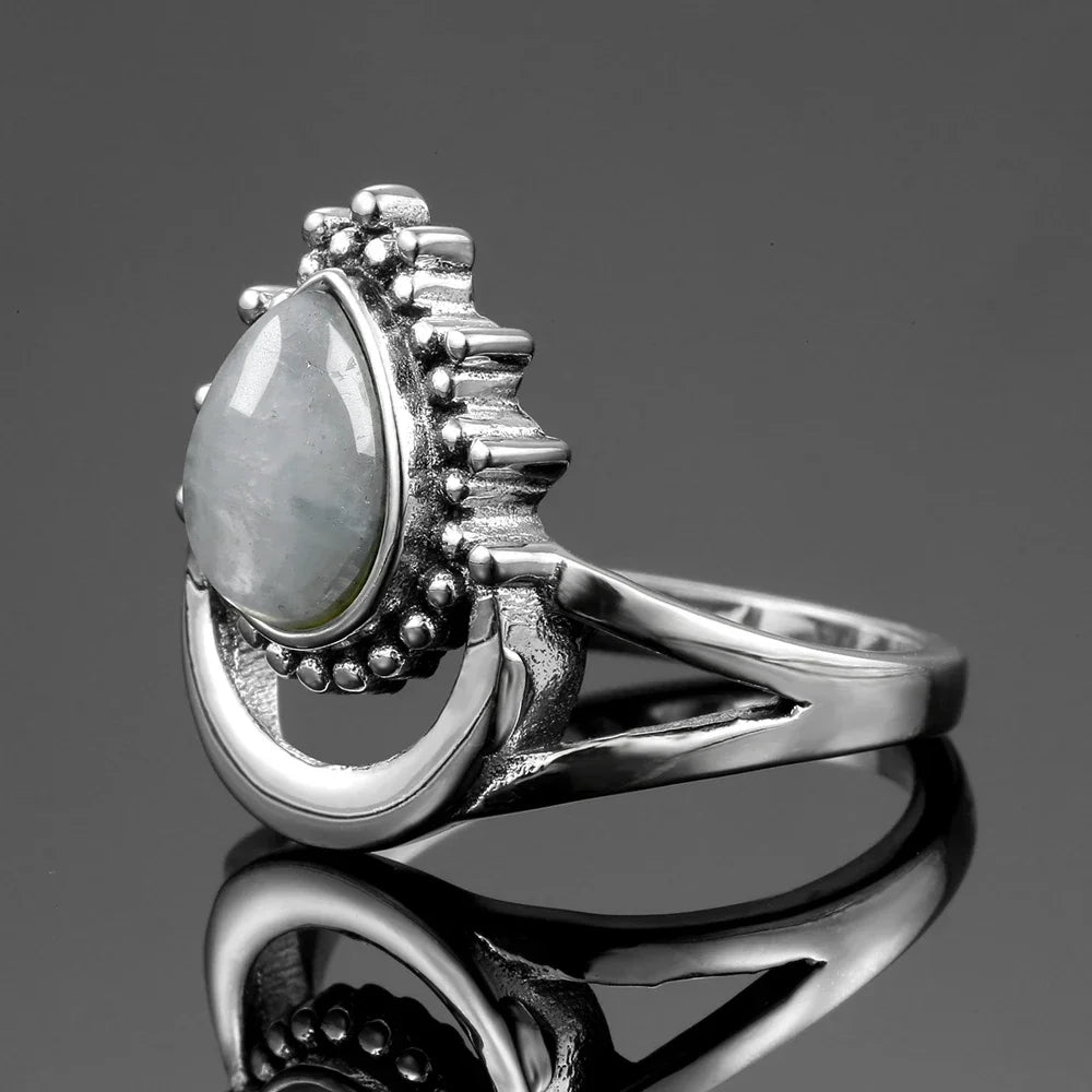 Luna Moonstone Ring