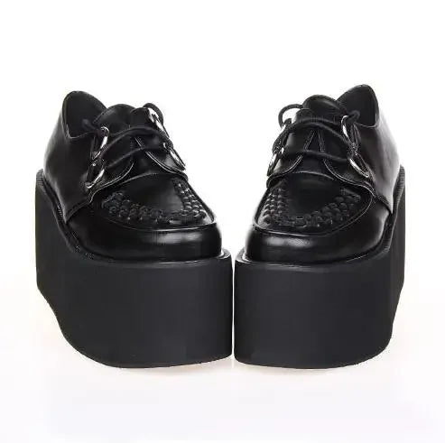 Goth Lolita Platform School Girl Shoes