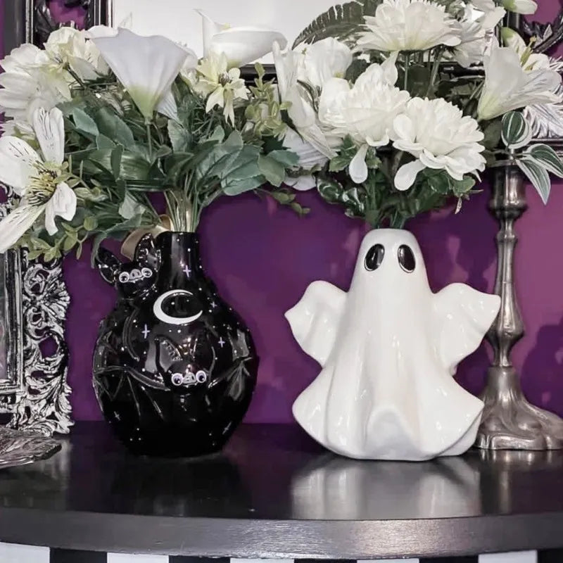 Ghostly Bloom Vase