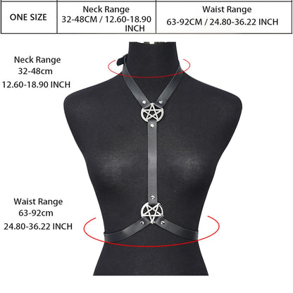 Pentagram Chest Harness