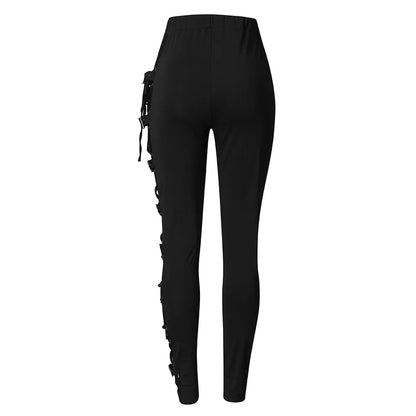 Gothic Buckled Alternative Pants