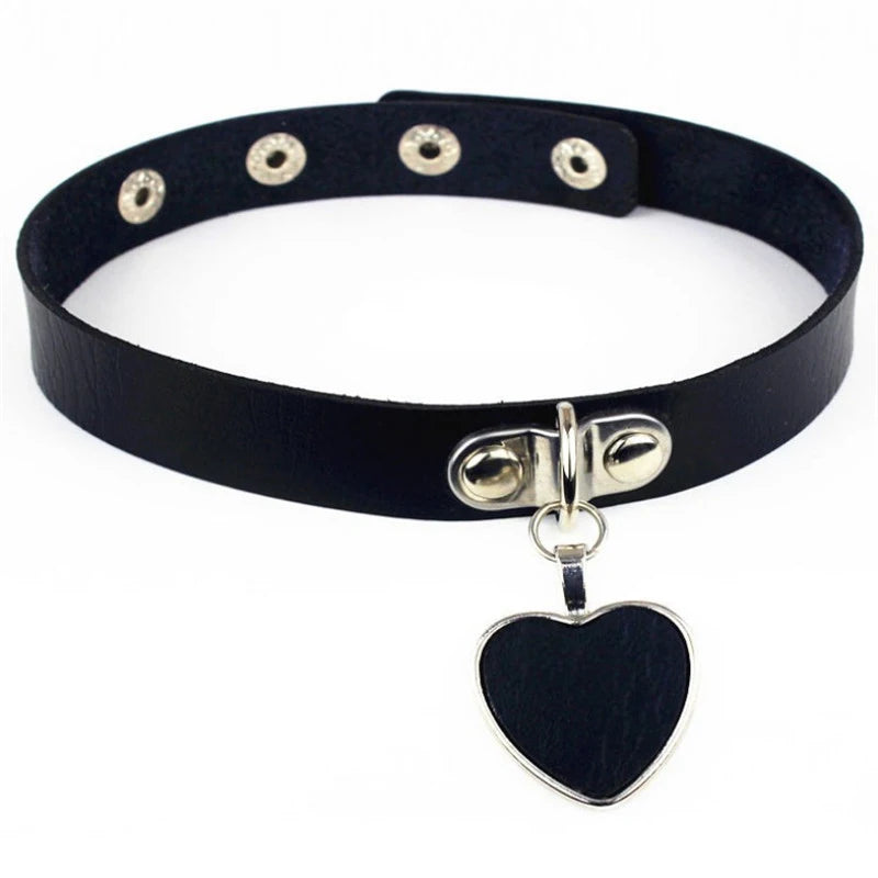 Black Punk Choker Necklace