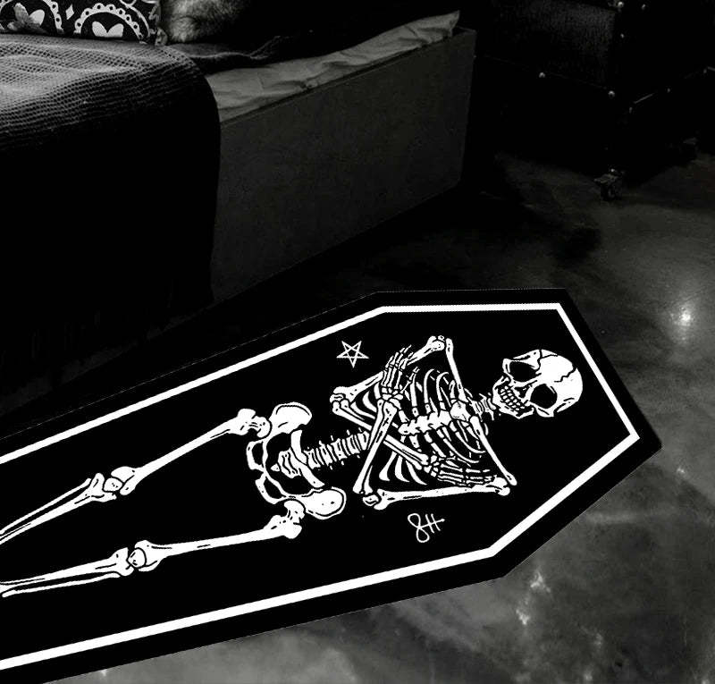 Eternal Sleep Coffin Rug