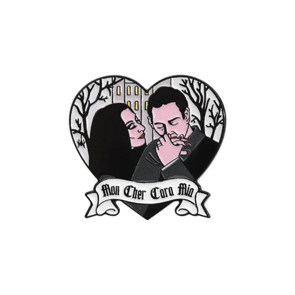 Spooky Lovers Enamel Pins