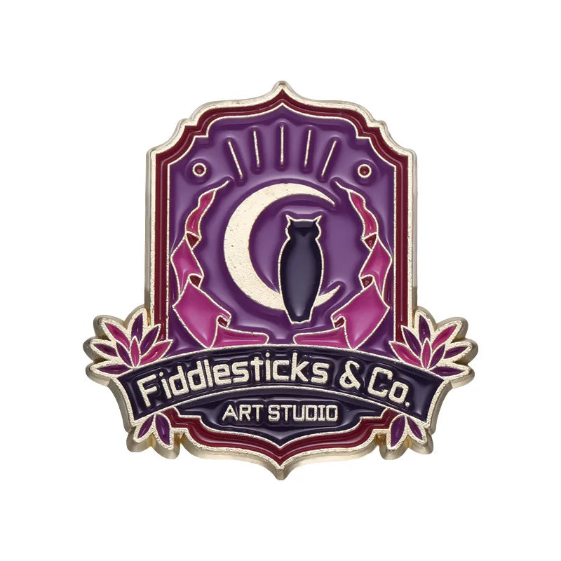 Purple Magic Enamel Pins