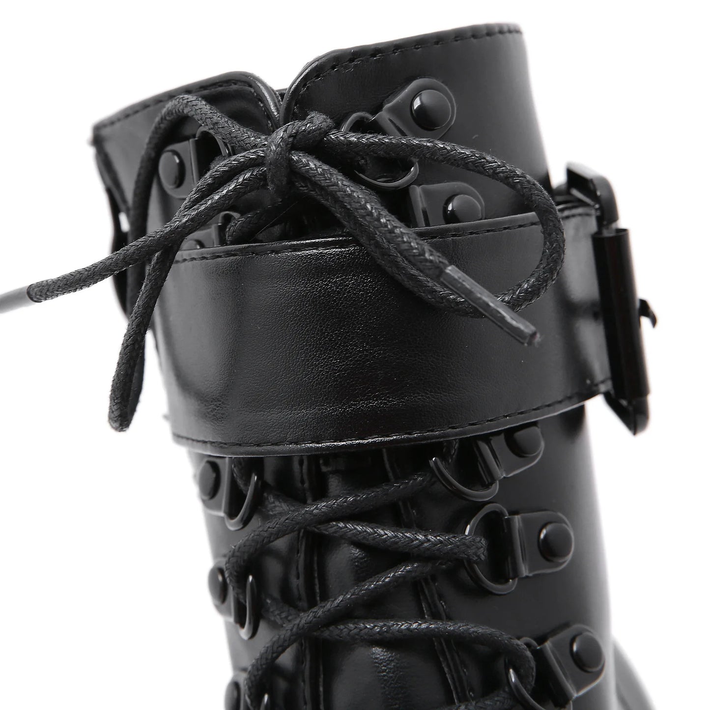 Black Baddie Platform Boots