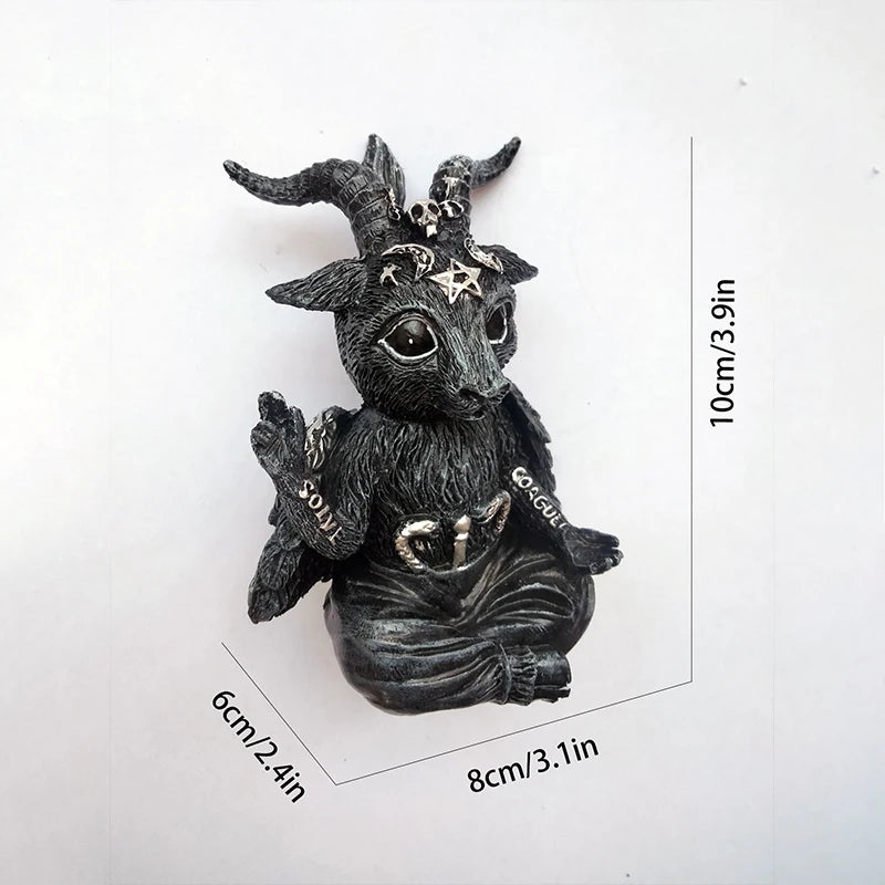 Cute Baphomet Decor Statue