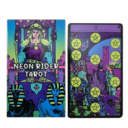 Neon Rider Tarot Cards