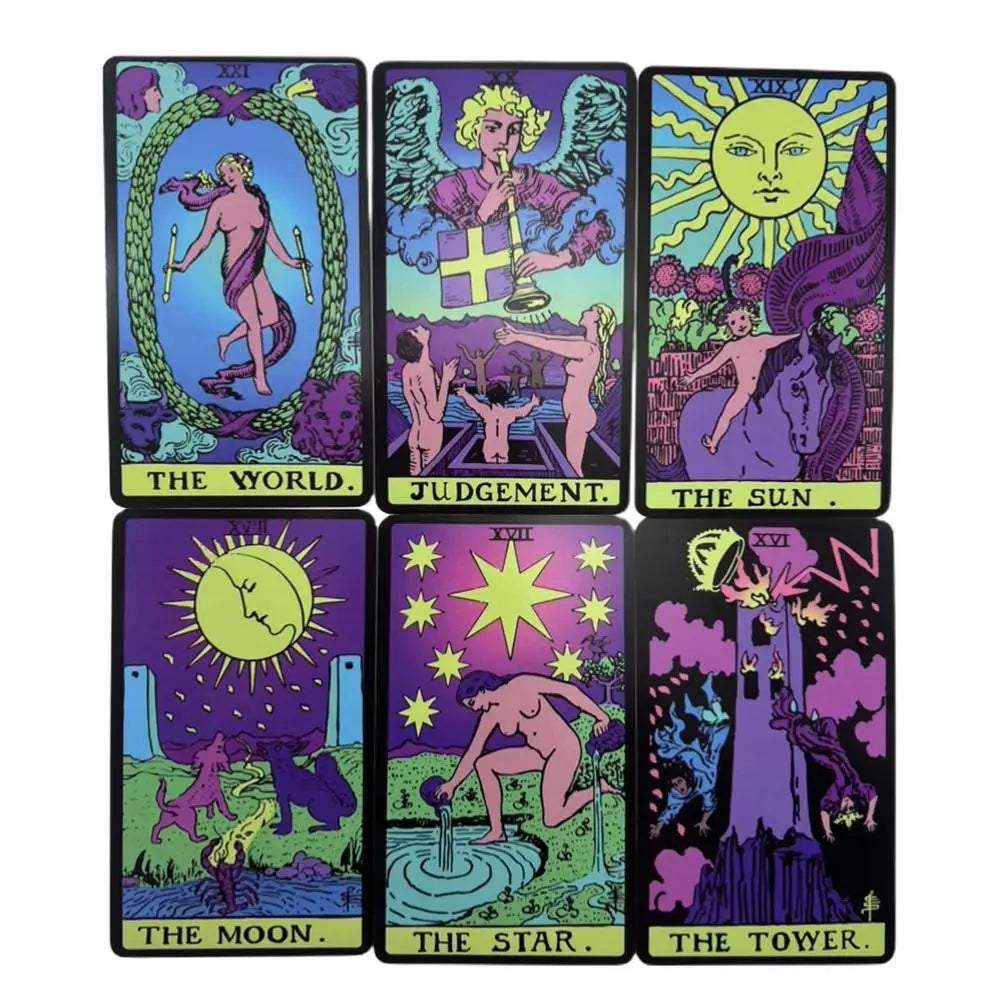 Neon Rider Tarot Cards