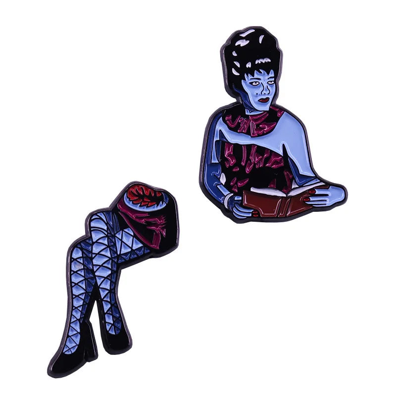 Beetlejuice Enamel Pins