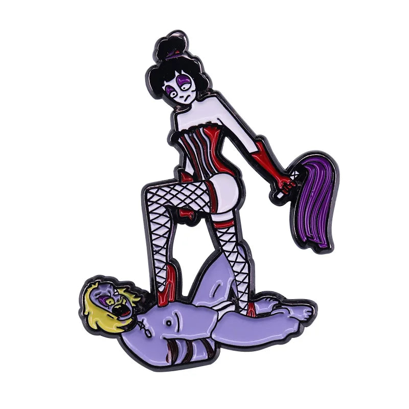 Beetlejuice Enamel Pins