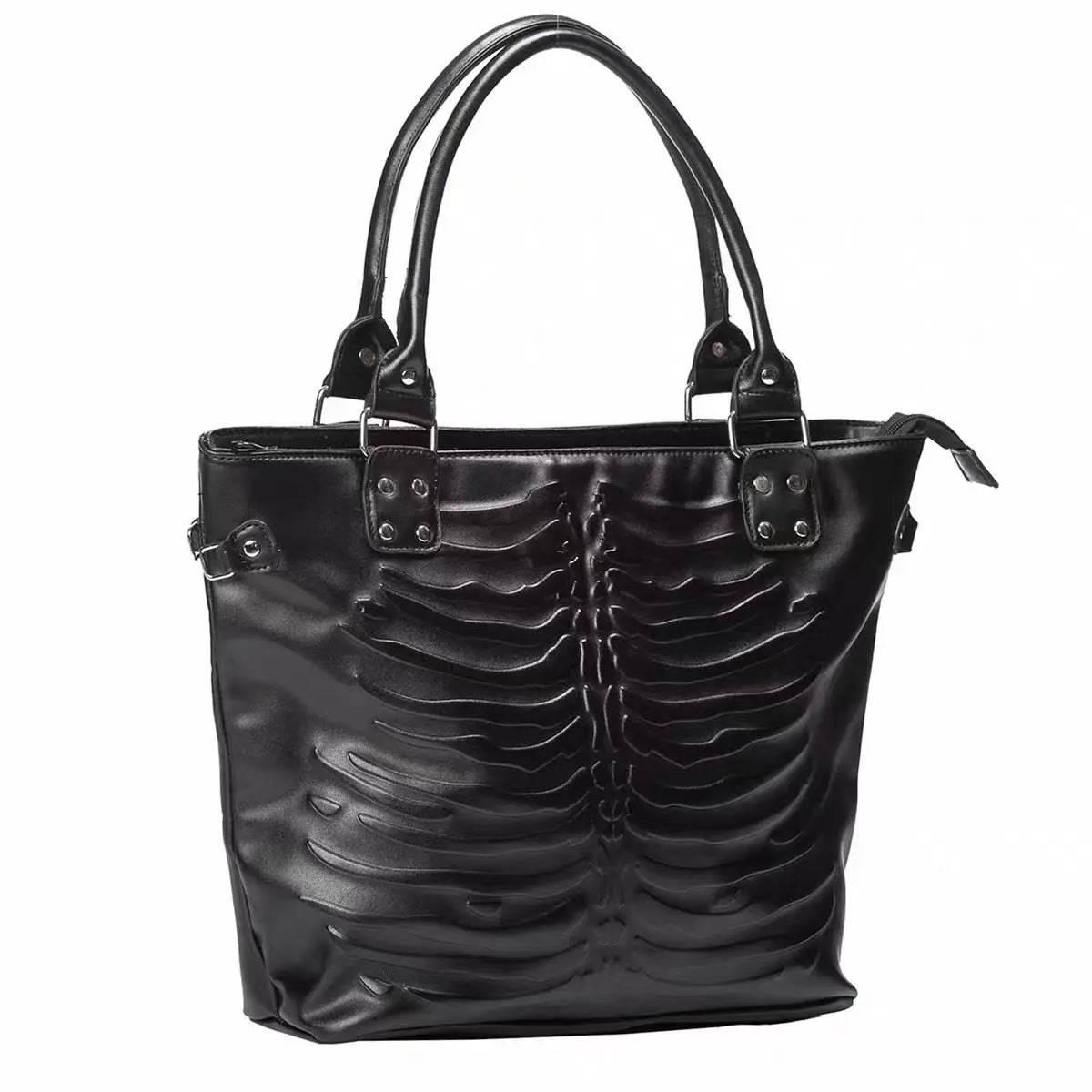 Ribbed Large Hand or Shoulder Bag