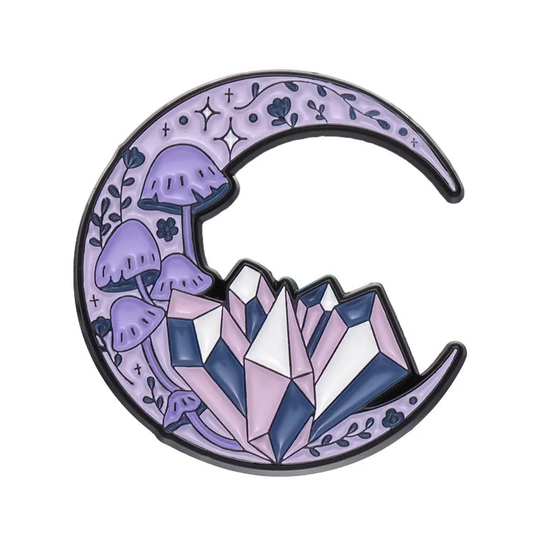 Purple Magic Enamel Pins