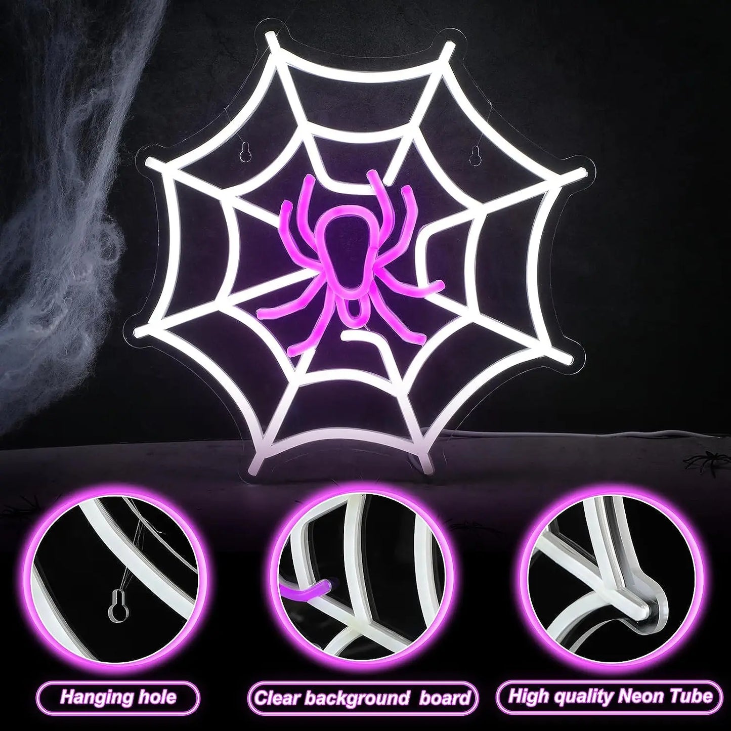 Webbed Friend LED Neon Sign