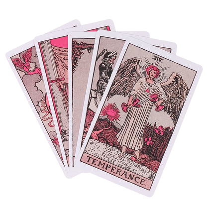 Pink Tarot Cards Deck