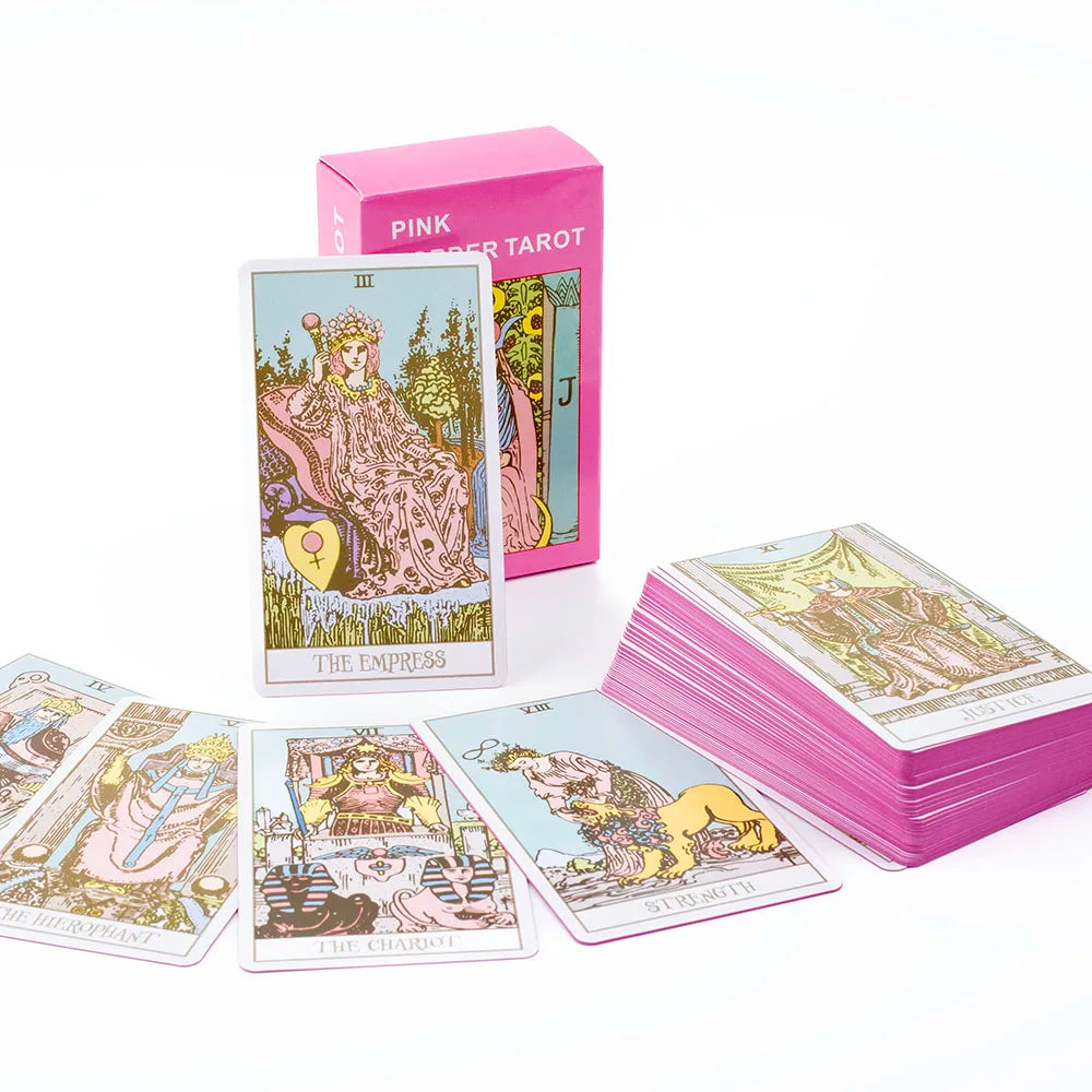 Pink Border Tarot Cards