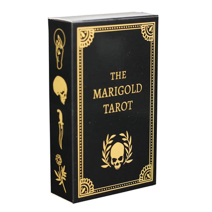 Black and Gold Tarot Card Deck