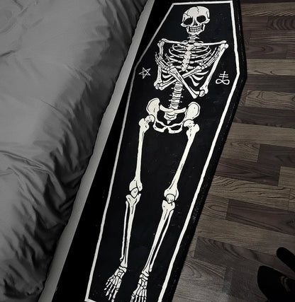 Eternal Sleep Coffin Rug