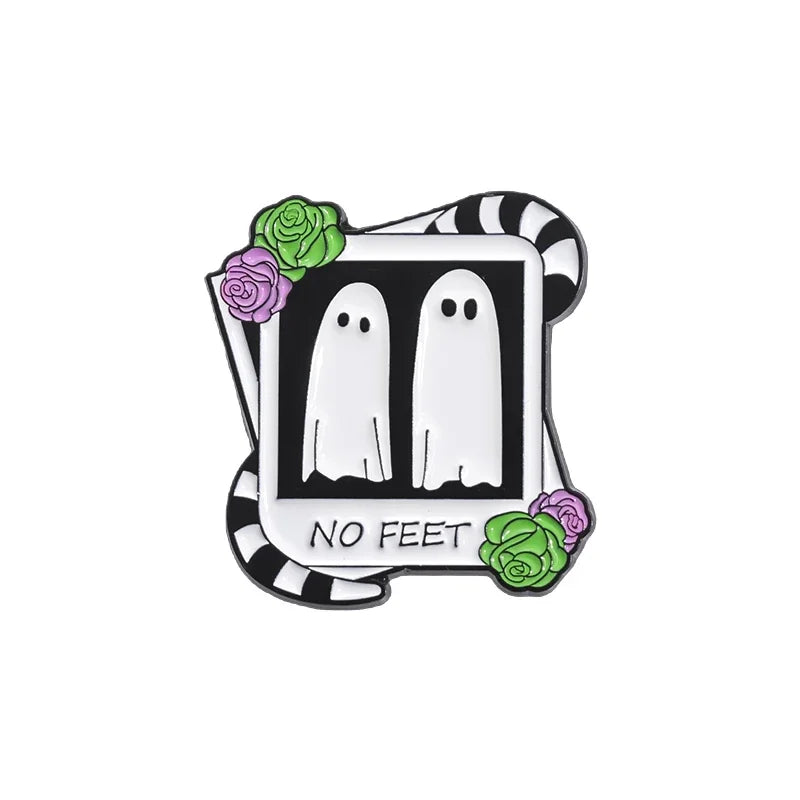 Beetlejuice Enamel Pins