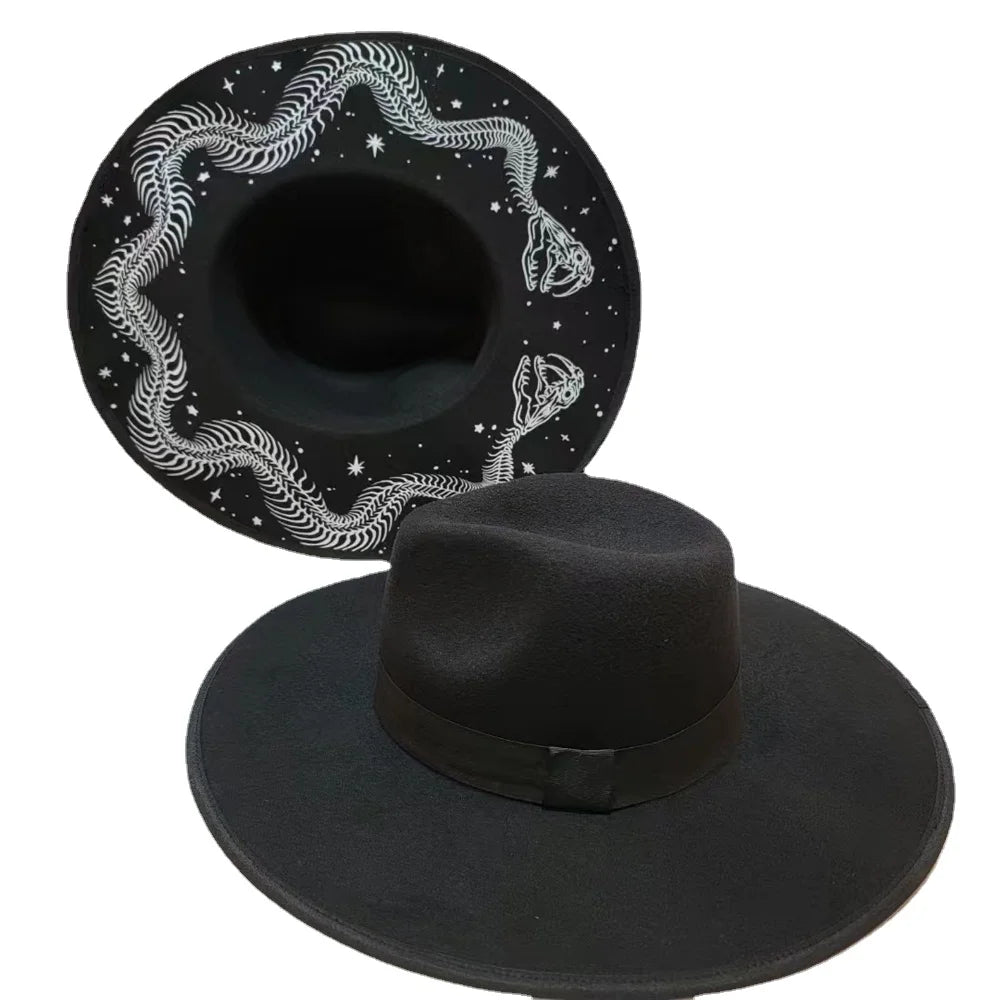 Serpent Fedora Hat