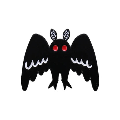 Mothman Enamel Pins