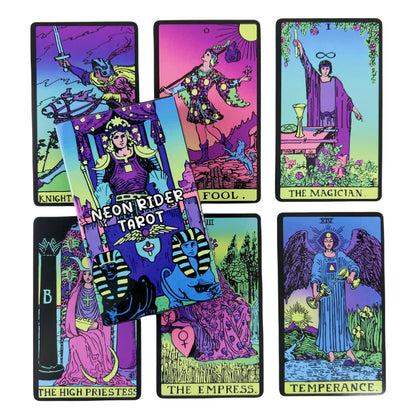 Neon Rider Tarot Cards