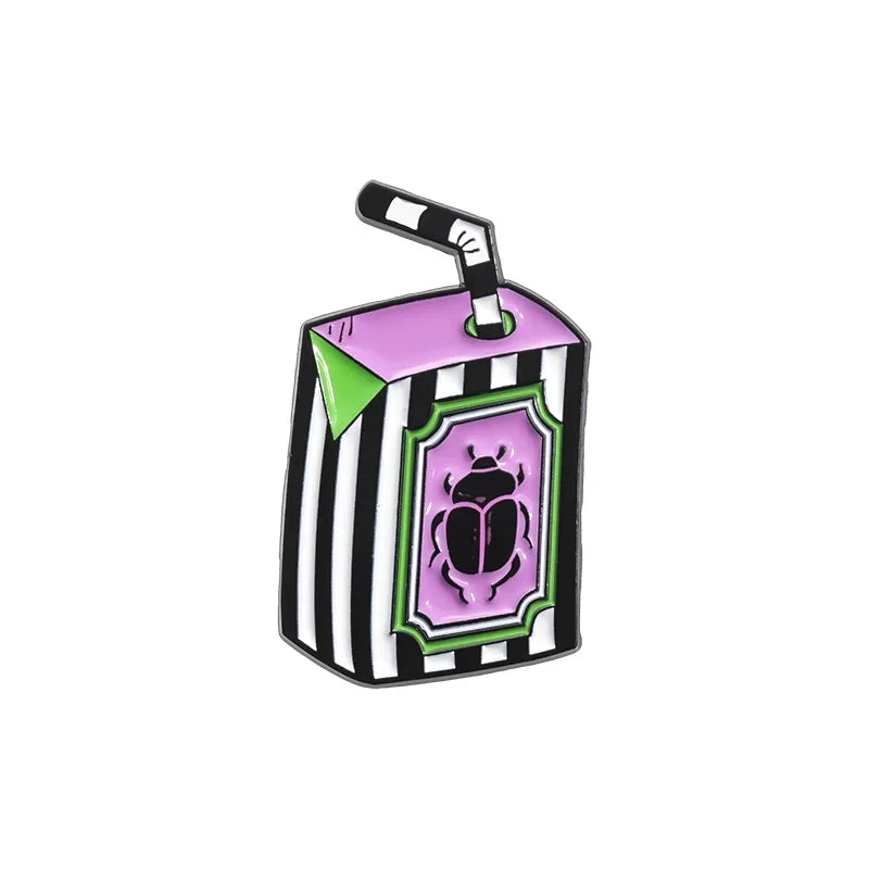 Beetlejuice Enamel Pins