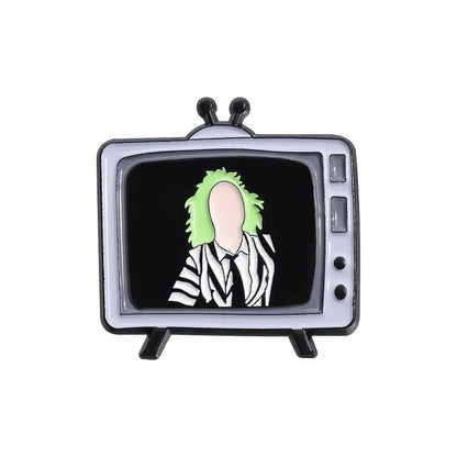 Beetlejuice Enamel Pins