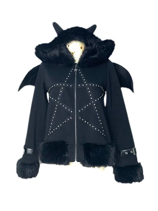 Gothic Devil Wings Jacket