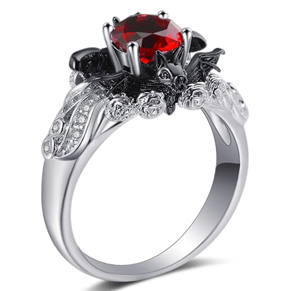 Batty For You Gothic Ring