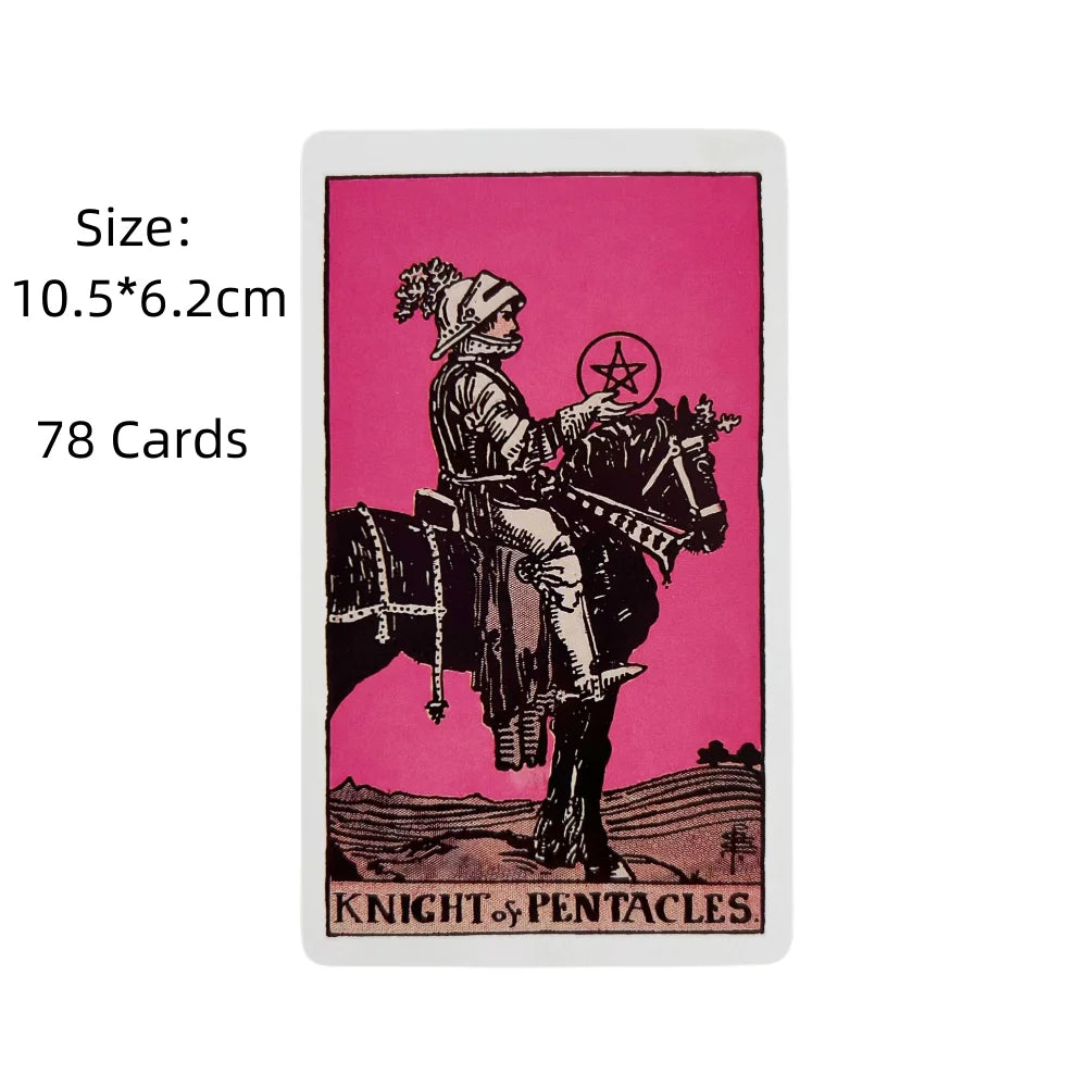 Pink Rider Tarot Cards