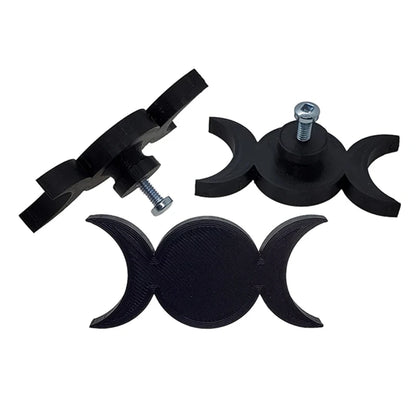 Gothic Triple Moon Cabinet Knobs (1 piece)